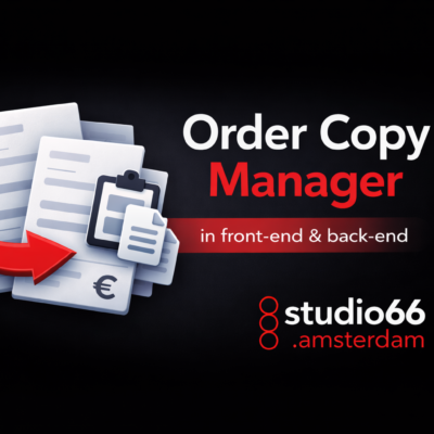 Woocommerce Order Copy (back end & frond end)