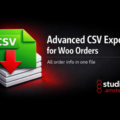 Order item CSV download