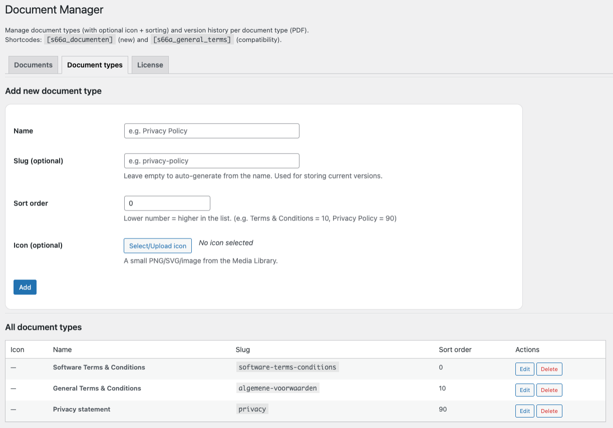 Document Manager (General Terms & others) - Image 2